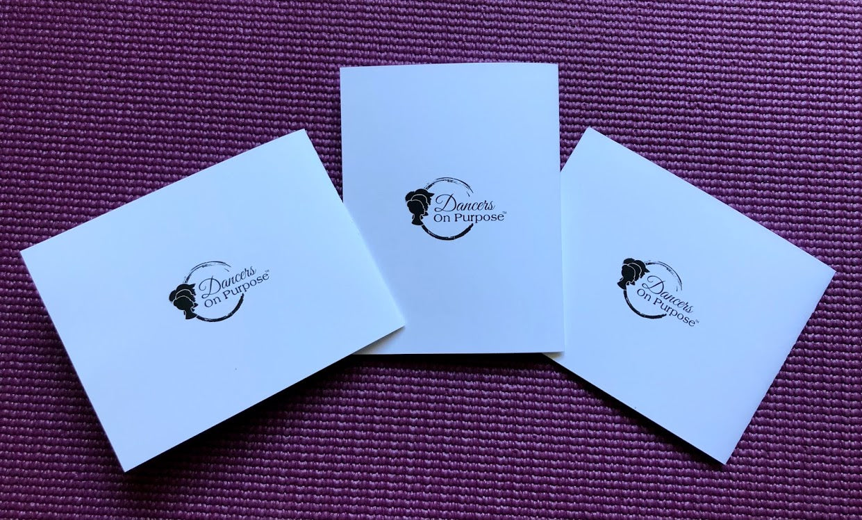 Set of 3 Dancer Affirmation Cards